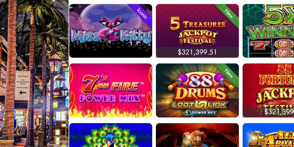 Jogos populares no Tropicana Online Casino