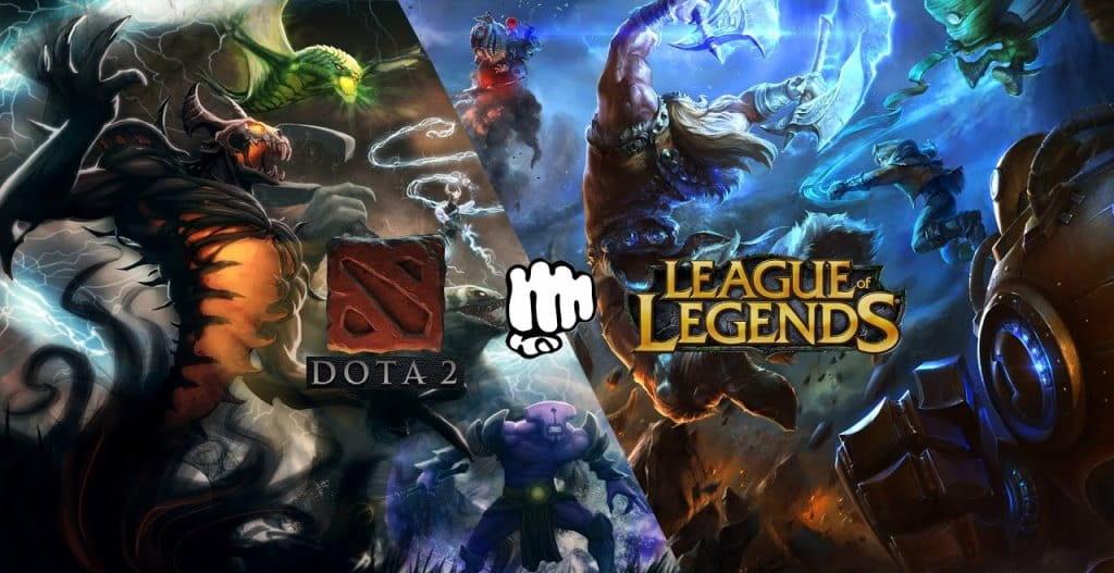 Principais diferenças entre Dota 2 e League of Legends