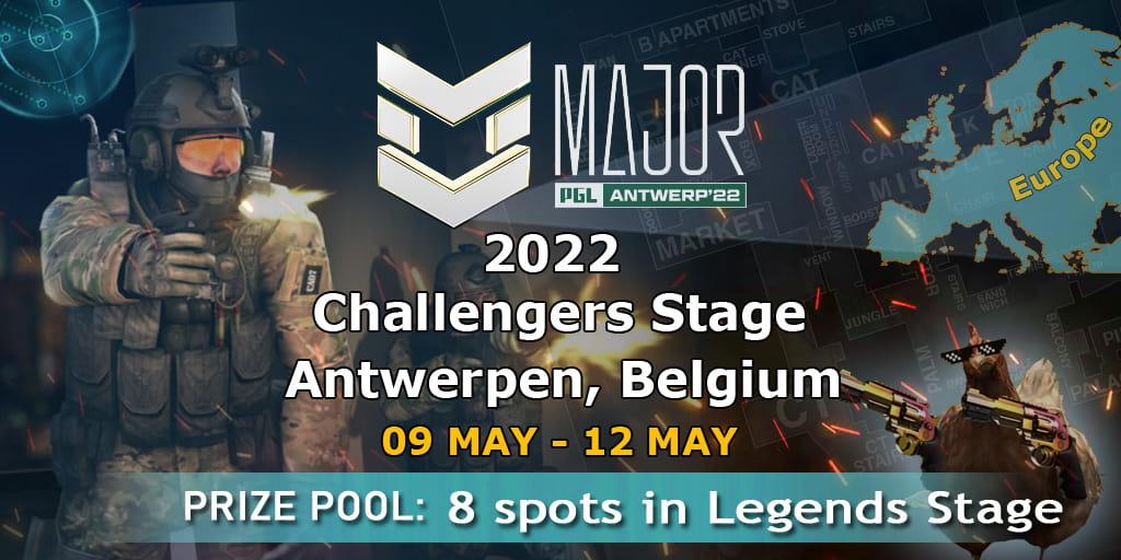 PGL Major Antwerp Análise de 2022 com base nos resultados da etapa Challengers Stage