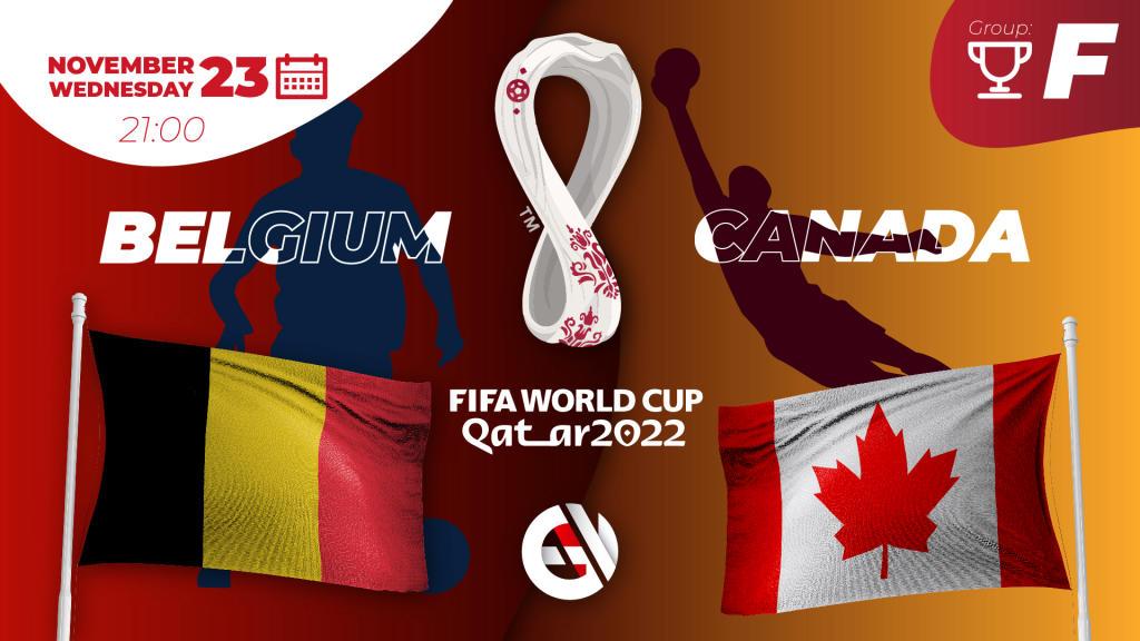 Bélgica - Canadá: previsão e aposta na Copa do Mundo 2022 no Catar