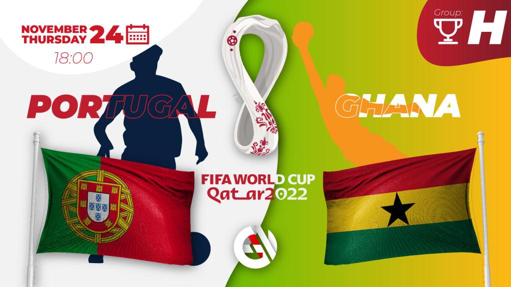 Portugal - Gana: previsão e aposta no Mundial 2022 no Qatar