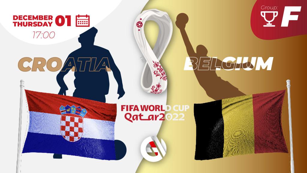 Croácia - Bélgica: previsão e aposta na Copa do Mundo 2022 no Catar