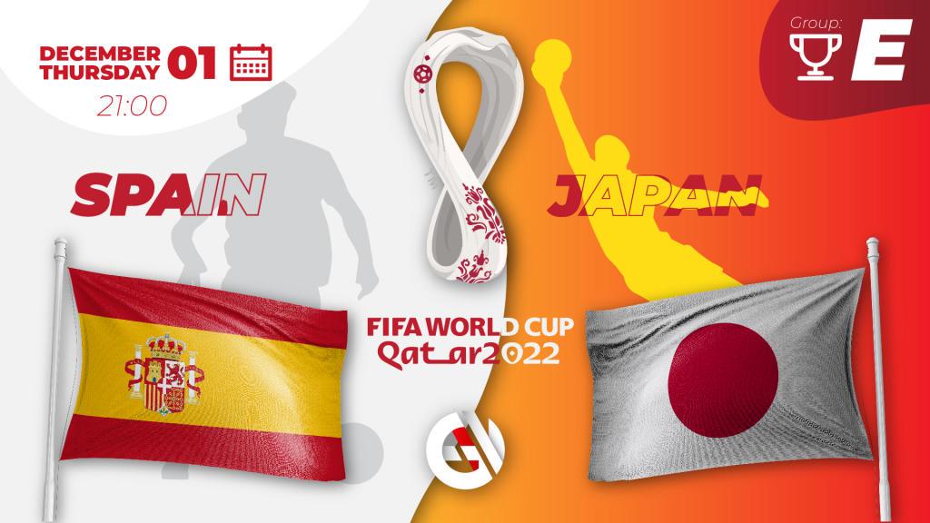 Espanha - Japão: previsão e aposta na Copa do Mundo 2022 no Catar