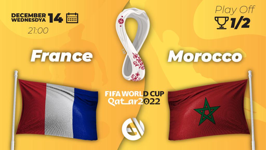 França - Marrocos: previsão e aposta na Copa do Mundo 2022 no Catar
