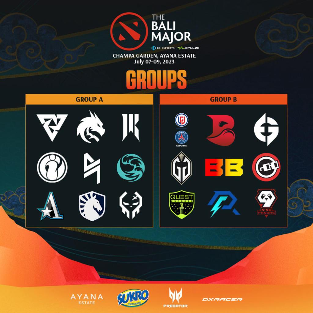 Todas as equipas que passaram pelo Bali Major 2023: o que sabemos sobre os últimos concorrentes ao DPC Major 2023?