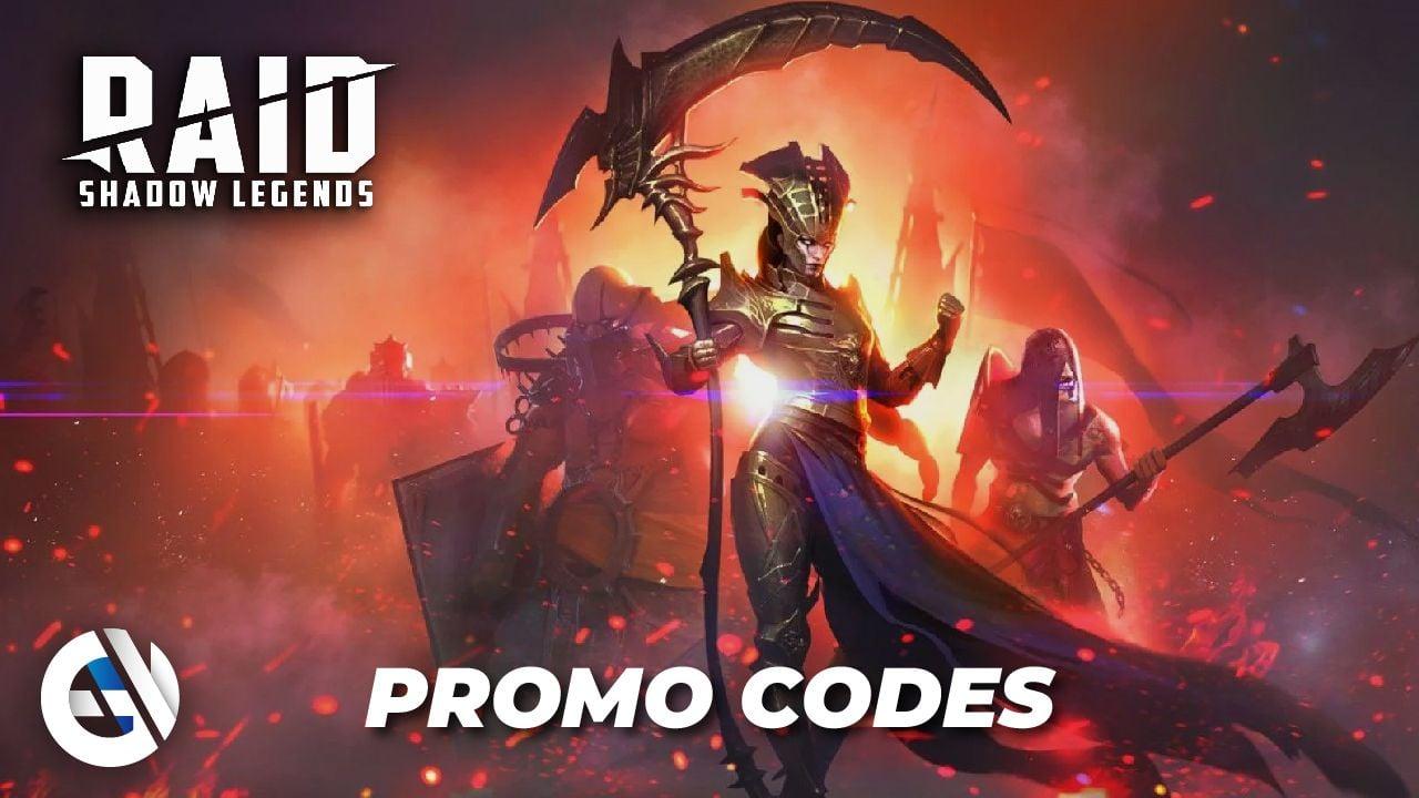 Códigos promocionais do RAID Shadow Legends - Brindes e saques grátis (março de 2024)