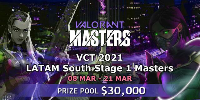 VCT 2021: LATAM South Stage 1 Masters