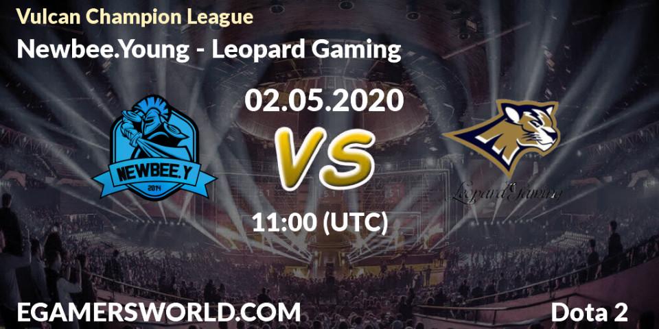 Pronósticos Newbee.Young - Leopard Gaming. 02.05.20. Vulcan Champion League - Dota 2