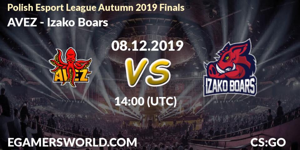 Pronósticos AVEZ - Izako Boars. 08.12.19. Polish Esport League Autumn 2019 Finals - CS2 (CS:GO)