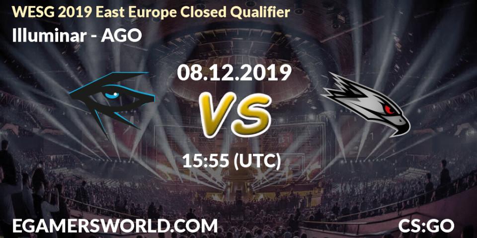 Pronósticos Illuminar - AGO. 08.12.19. WESG 2019 East Europe Closed Qualifier - CS2 (CS:GO)
