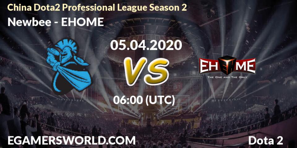 Pronósticos Newbee - EHOME. 24.04.20. China Dota2 Professional League Season 2 - Dota 2