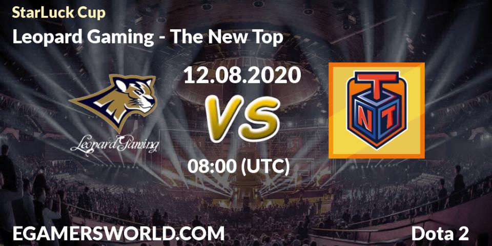 Pronósticos Leopard Gaming - The New Top. 12.08.20. StarLuck Cup - Dota 2