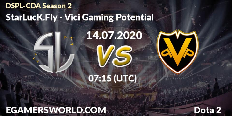 Pronósticos StarLucK.Fly - Vici Gaming Potential. 14.07.20. Dota2 Secondary Professional League 2020 Season 2 - Dota 2