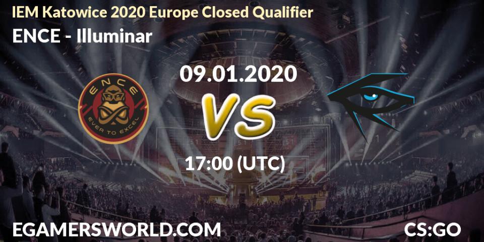 Pronósticos ENCE - Illuminar. 09.01.20. IEM Katowice 2020 Europe Closed Qualifier - CS2 (CS:GO)