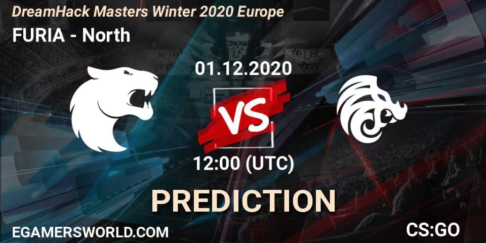 Pronósticos FURIA - North. 01.12.20. DreamHack Masters Winter 2020 Europe - CS2 (CS:GO)