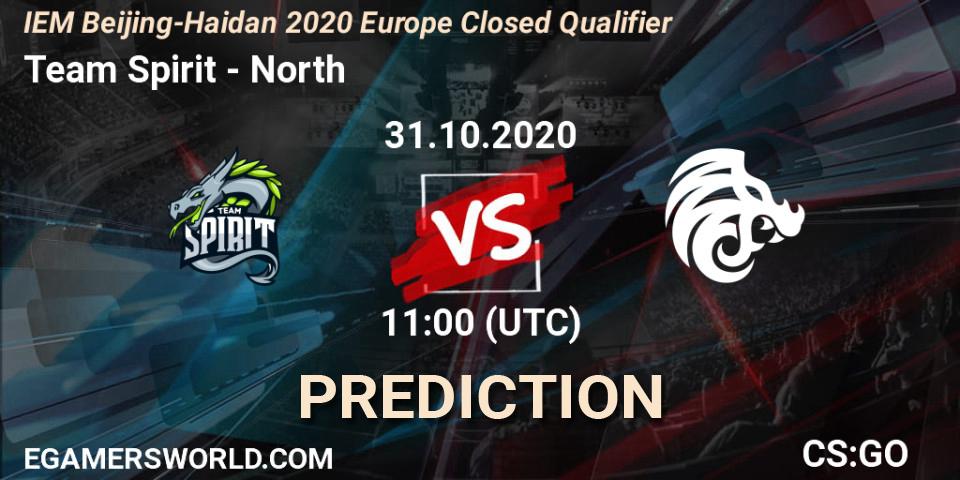 Pronósticos Team Spirit - North. 31.10.20. IEM Beijing-Haidian 2020 Europe Closed Qualifier - CS2 (CS:GO)