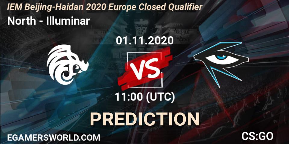 Pronósticos North - Illuminar. 01.11.20. IEM Beijing-Haidian 2020 Europe Closed Qualifier - CS2 (CS:GO)