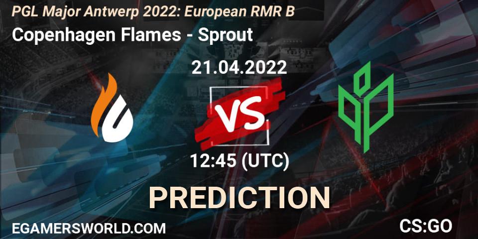 Pronósticos Copenhagen Flames - Sprout. 21.04.22. PGL Major Antwerp 2022: European RMR B - CS2 (CS:GO)