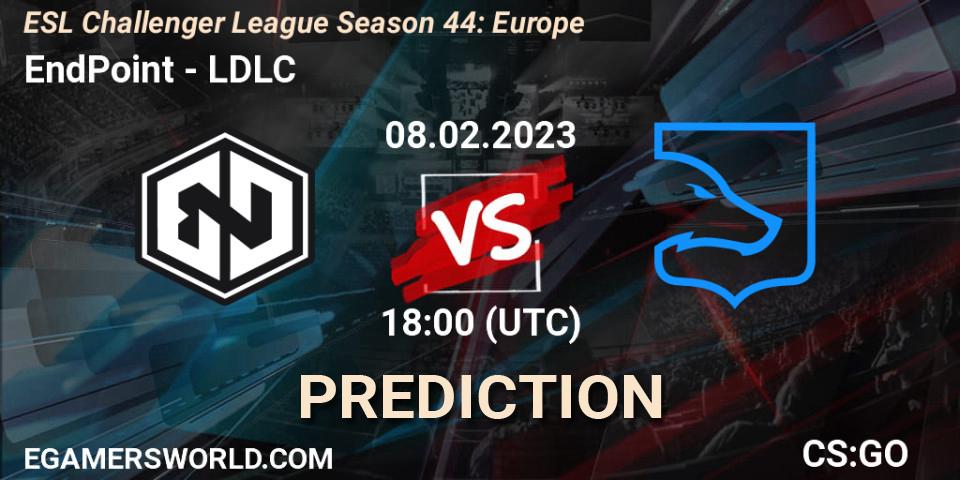 Pronósticos EndPoint - LDLC. 08.02.23. ESL Challenger League Season 44: Europe - CS2 (CS:GO)