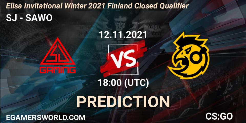 Pronósticos SJ - SAWO. 12.11.21. Elisa Invitational Winter 2021 Finland Closed Qualifier - CS2 (CS:GO)