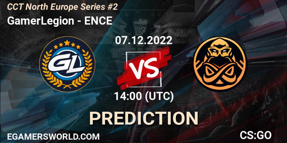 Pronósticos GamerLegion - ENCE. 07.12.22. CCT North Europe Series #2 - CS2 (CS:GO)
