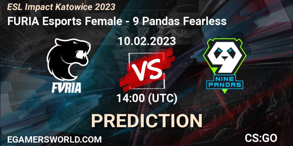 Pronósticos FURIA Esports Female - 9 Pandas Fearless. 10.02.23. ESL Impact Katowice 2023 - CS2 (CS:GO)