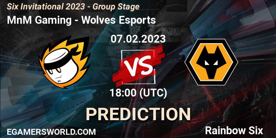 Pronósticos MnM Gaming - Wolves Esports. 07.02.23. Six Invitational 2023 - Group Stage - Rainbow Six