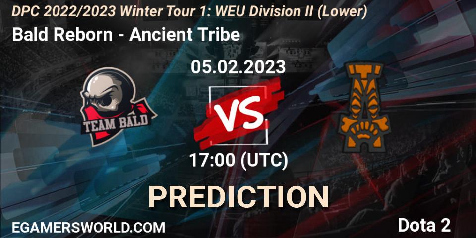 Pronósticos Bald Reborn - Ancient Tribe. 05.02.23. DPC 2022/2023 Winter Tour 1: WEU Division II (Lower) - Dota 2