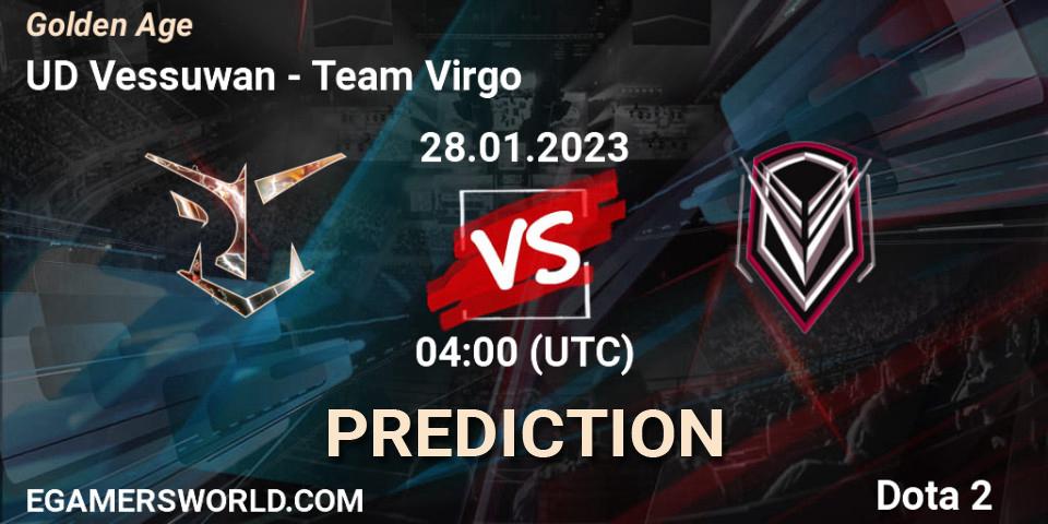 Pronósticos UD Vessuwan - Team Virgo. 28.01.23. Golden Age - Dota 2