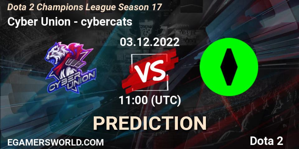 Pronósticos GameAcces - cybercats. 03.12.22. Dota 2 Champions League Season 17 - Dota 2
