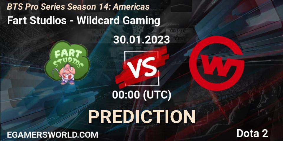 Pronósticos Fart Studios - Wildcard Gaming. 30.01.23. BTS Pro Series Season 14: Americas - Dota 2