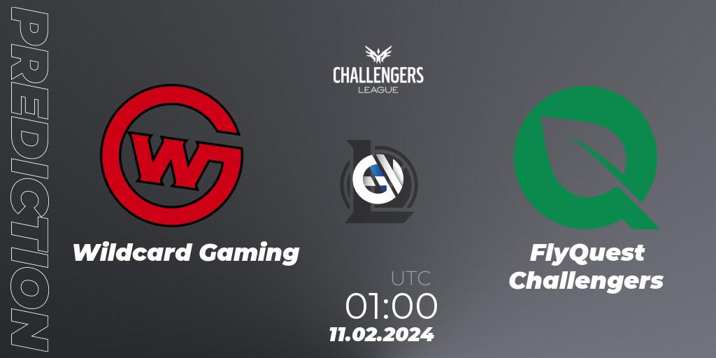 Pronósticos Wildcard Gaming - FlyQuest Challengers. 11.02.24. NACL 2024 Spring - Group Stage - LoL