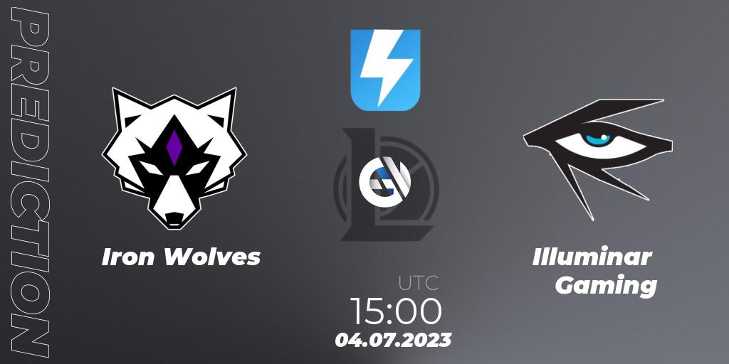 Pronósticos Iron Wolves - Illuminar Gaming. 06.06.23. Ultraliga Season 10 2023 Regular Season - LoL