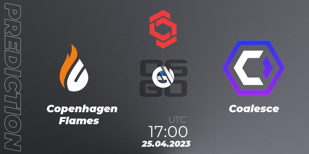 Pronósticos Copenhagen Flames - Coalesce. 25.04.23. CCT Central Europe Series #6 - CS2 (CS:GO)