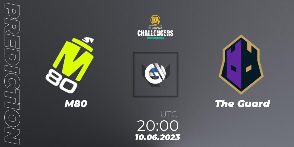 Pronósticos M80 - The Guard. 10.06.23. VALORANT Challengers 2023: North America Challenger Playoffs - VALORANT