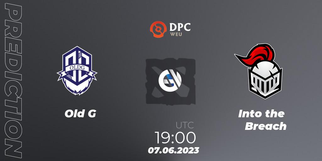 Pronósticos Old G - Into the Breach. 07.06.23. DPC 2023 Tour 3: WEU Division II (Lower) - Dota 2