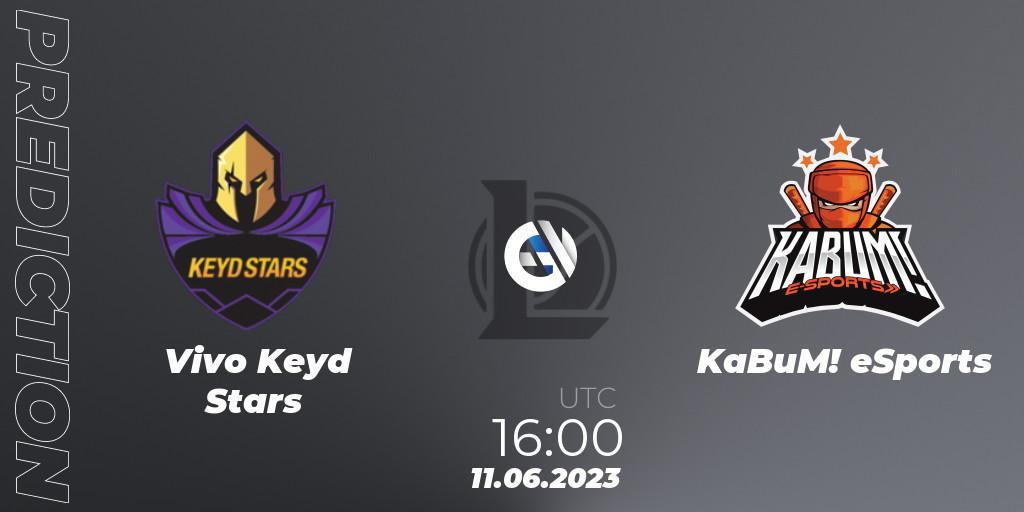 Pronósticos Vivo Keyd Stars - KaBuM! eSports. 11.06.23. CBLOL Split 2 2023 Regular Season - LoL