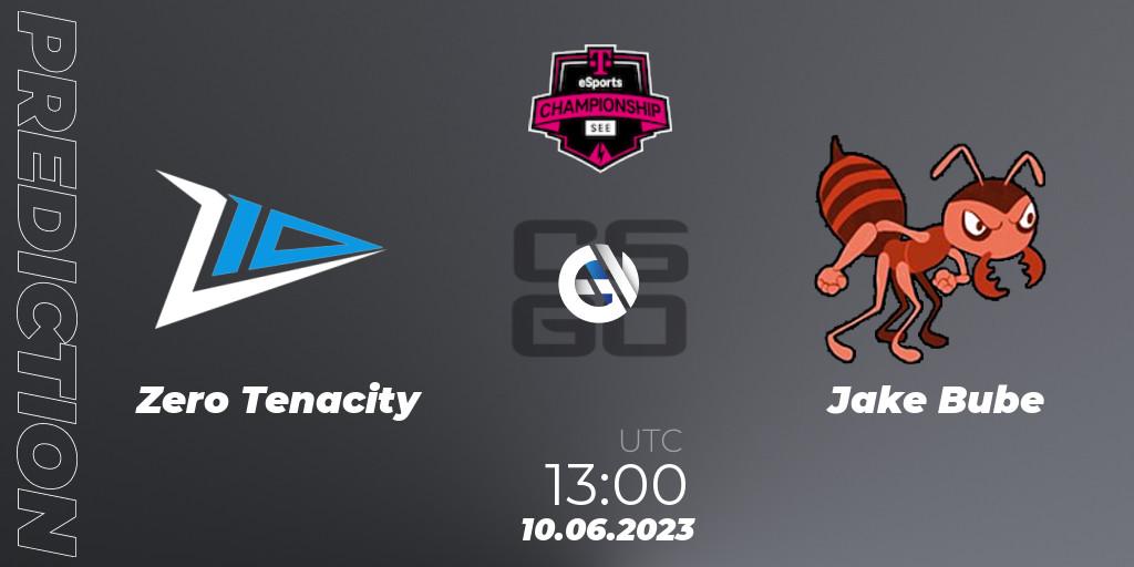 Pronósticos Zero Tenacity - Jake Bube. 10.06.23. Telekom Esports Championship Zagreb 2023 Finals - CS2 (CS:GO)