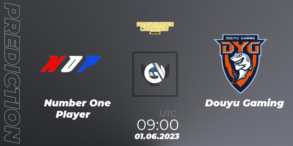 Pronósticos Number One Player - Douyu Gaming. 01.06.23. VALORANT Champions Tour 2023: China Preliminaries - VALORANT