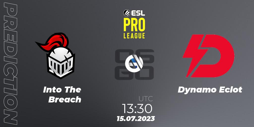 Pronósticos Into The Breach - Dynamo Eclot. 15.07.23. ESL Pro League Season 18: European Conference - CS2 (CS:GO)