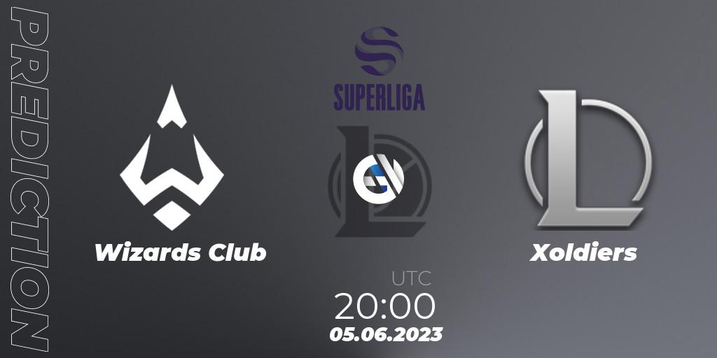 Pronósticos Wizards Club - Xoldiers. 05.06.23. LVP Superliga 2nd Division 2023 Summer - LoL