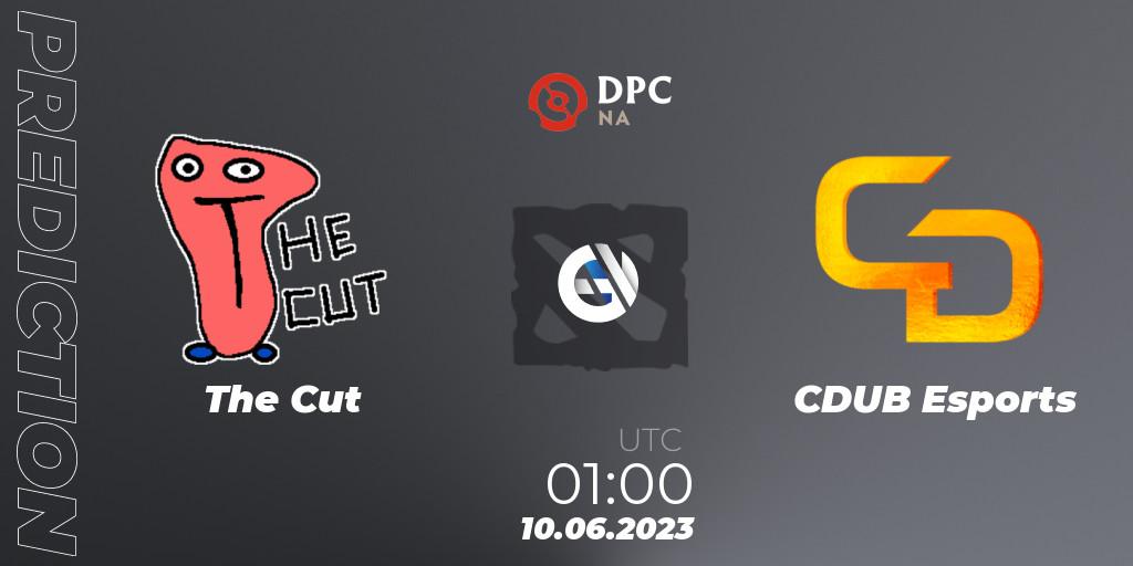 Pronósticos The Cut - CDUB Esports. 10.06.23. DPC 2023 Tour 3: NA Division II (Lower) - Dota 2