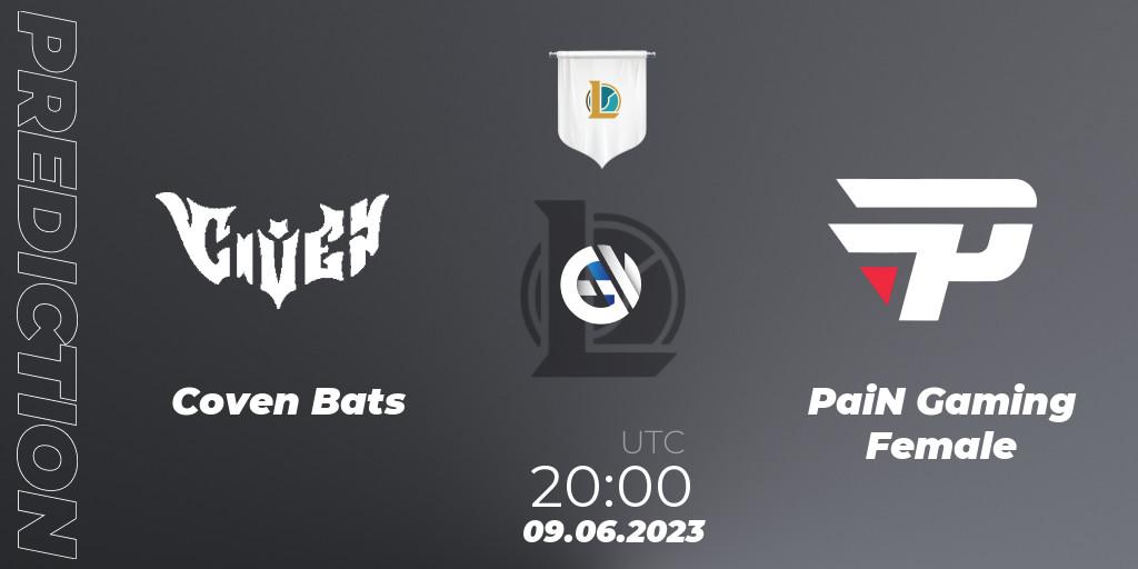 Pronósticos Coven Bats - PaiN Gaming Female. 09.06.23. Ignis Cup 2023 Playoffs - LoL