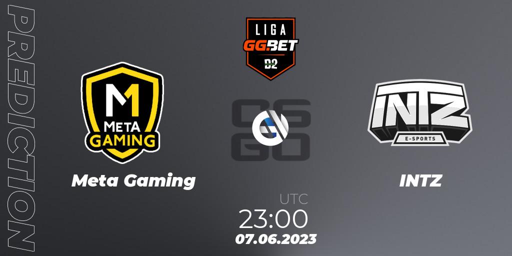 Pronósticos Meta Gaming Brasil - INTZ. 07.06.23. Dust2 Brasil Liga Season 1 - CS2 (CS:GO)