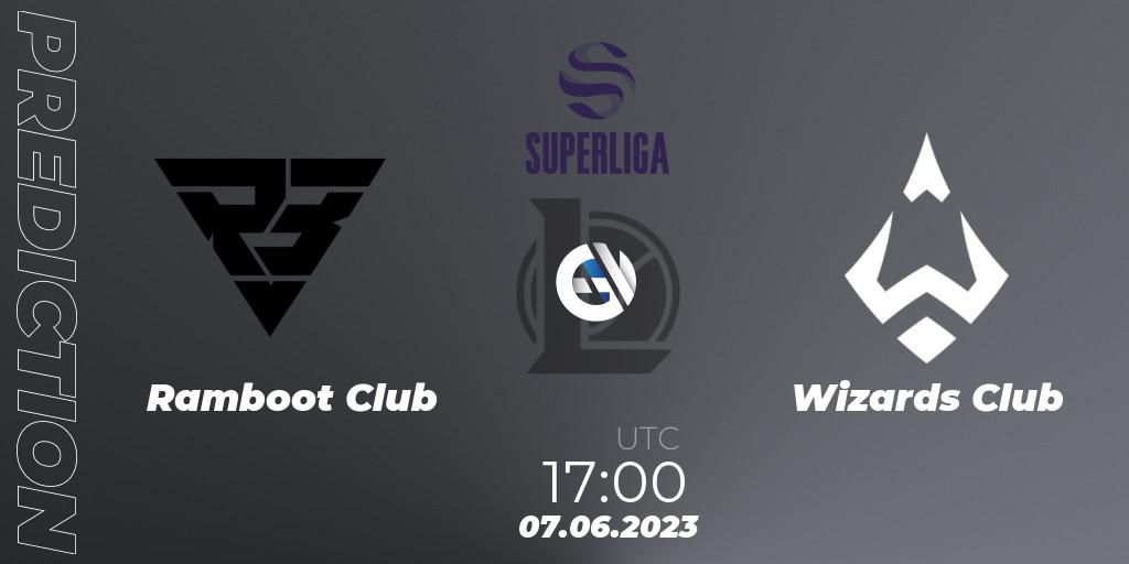 Pronósticos Ramboot Club - Wizards Club. 07.06.23. LVP Superliga 2nd Division 2023 Summer - LoL