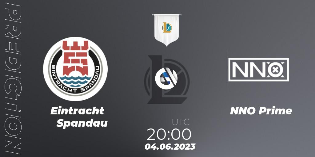 Pronósticos Eintracht Spandau - NNO Prime. 04.06.23. Prime League Summer 2023 - Group Stage - LoL