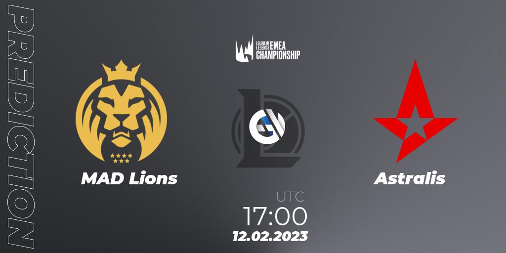 Pronósticos MAD Lions - Astralis. 12.02.23. LEC Winter 2023 - Stage 2 - LoL
