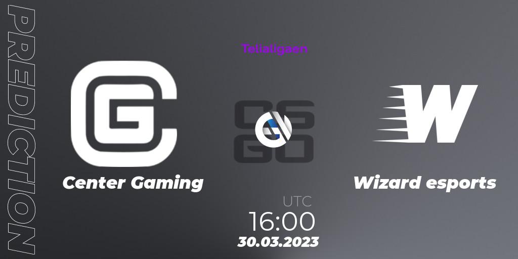 Pronósticos Center Gaming - Wizard esports. 30.03.23. Telialigaen Spring 2023: Group stage - CS2 (CS:GO)