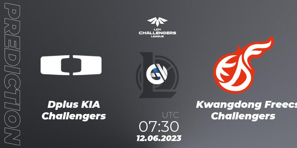 Pronósticos Dplus KIA Challengers - Kwangdong Freecs Challengers. 12.06.23. LCK Challengers League 2023 Summer - Group Stage - LoL