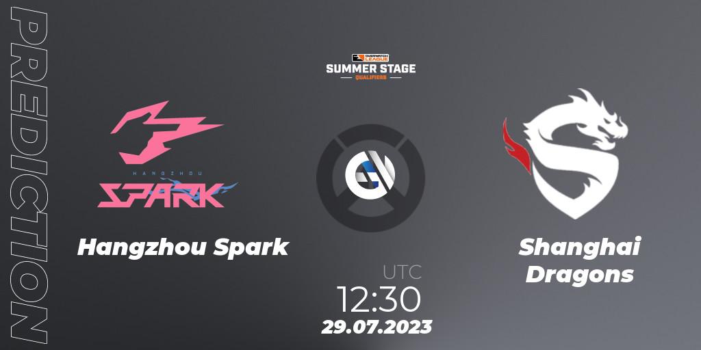 Pronósticos Hangzhou Spark - Shanghai Dragons. 29.07.23. Overwatch League 2023 - Summer Stage Qualifiers - Overwatch